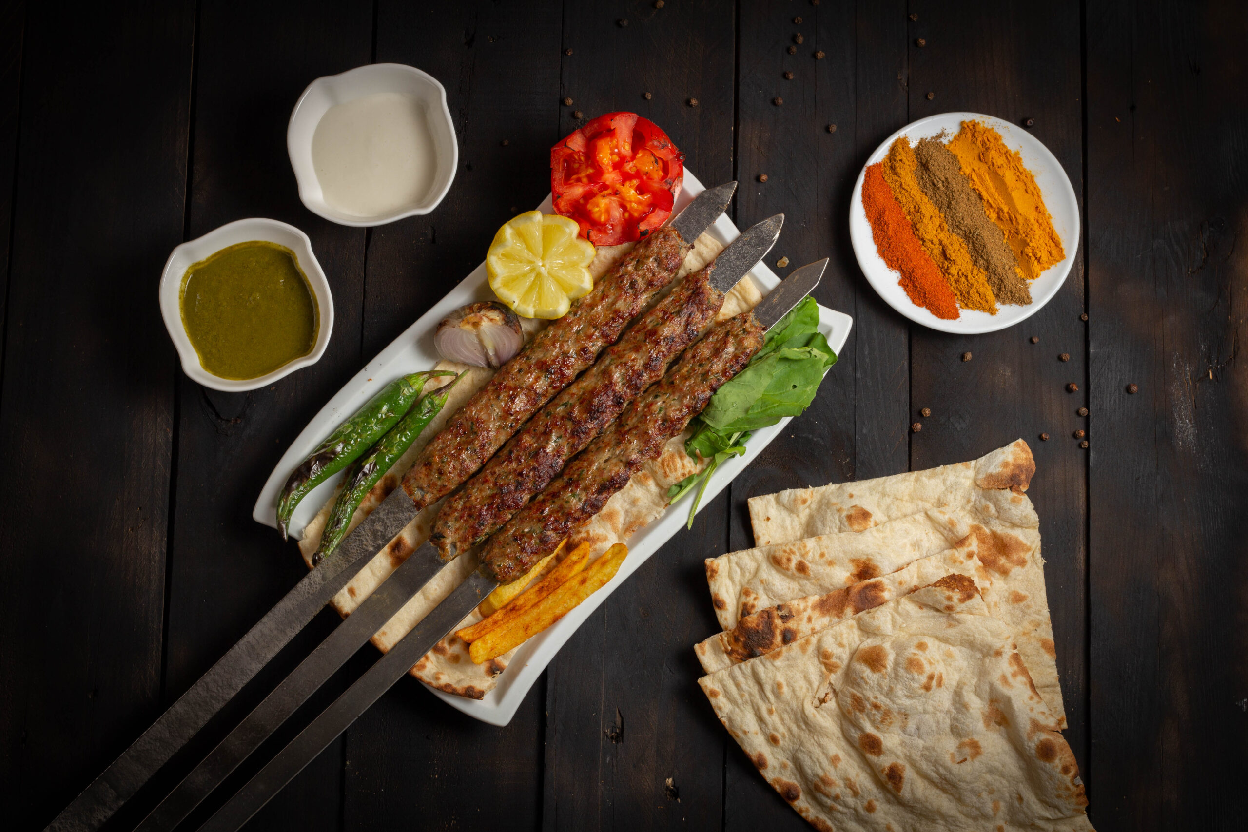 Mutton kofta plate